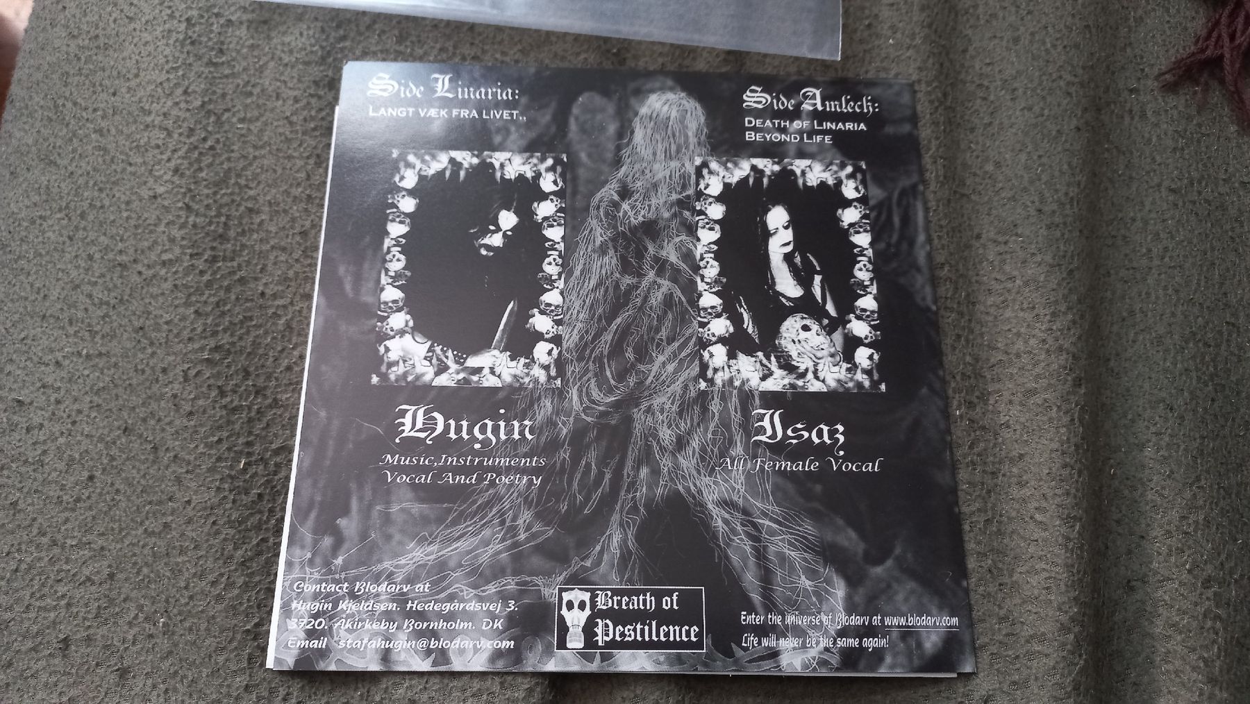 Dischi in vinile: Blodarv-Beyond..7"Vinyl Single Black Metal – Usato da Olten venduto da Donatello1984 1