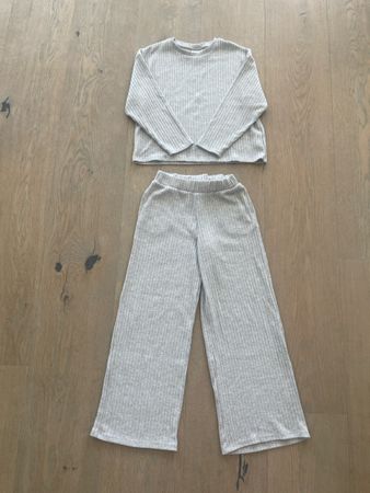 Name it! Mädchen Set, Grau, Gr. 134/140, Top Zustand!