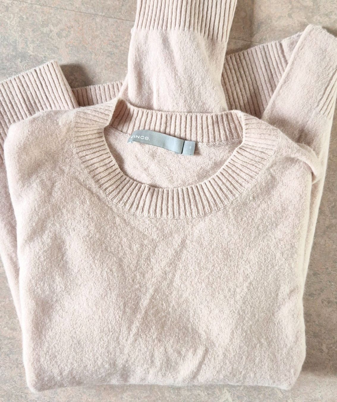Maglioni & Felpe: KASCHMIR CASHMERE PULLI PULLOVER M 38 VINCE BEIGE TOP SOFT – Usato da Elsau venduto da the-colorful-side 6