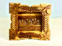 Heiliges Abendmahl aus Olivenholz