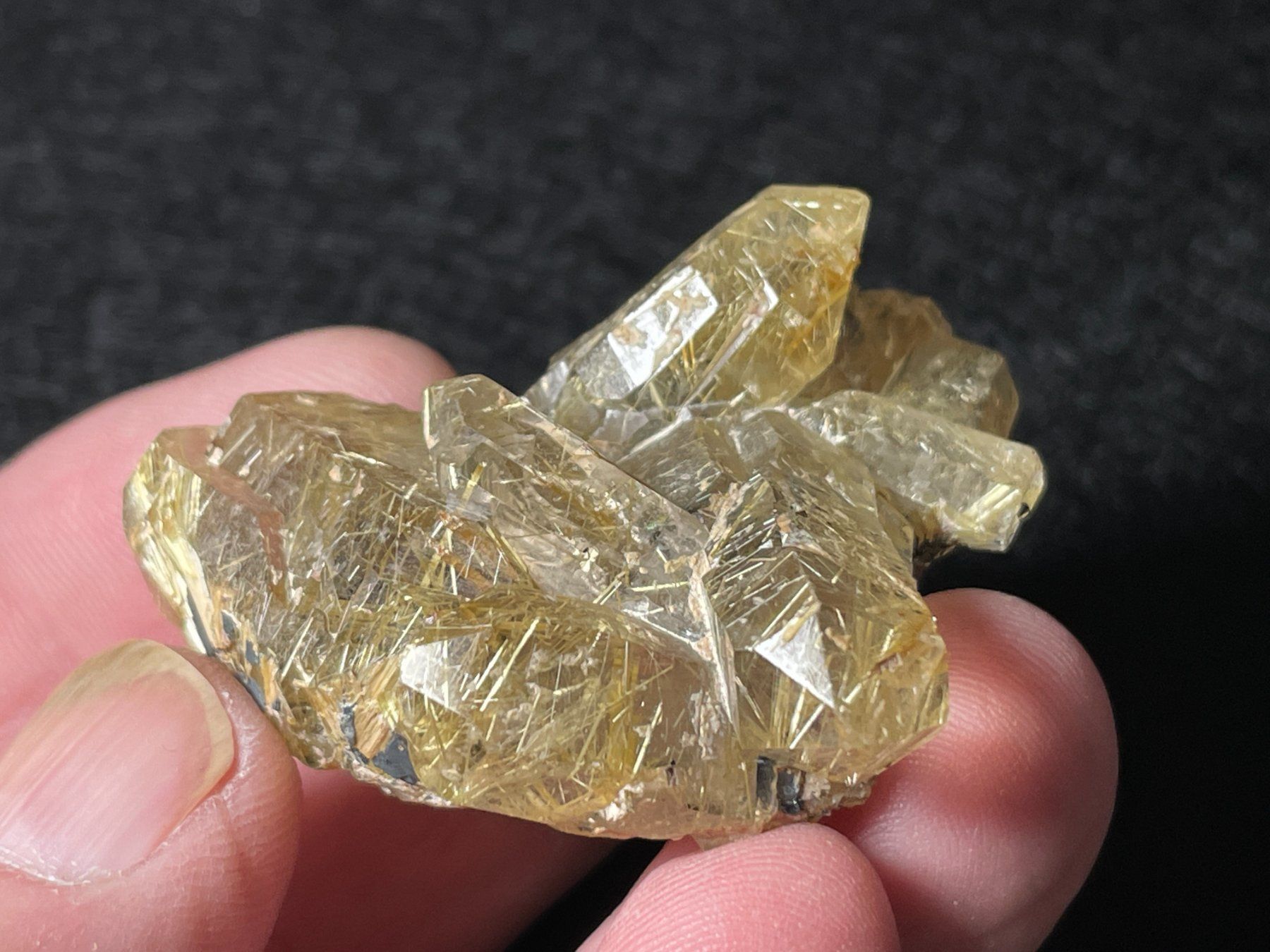 Minerali & Pietre curative: Cristaux de quartz rutile – Nuovo (secondo la descrizione) da Cernier venduto da Tashi_Delek