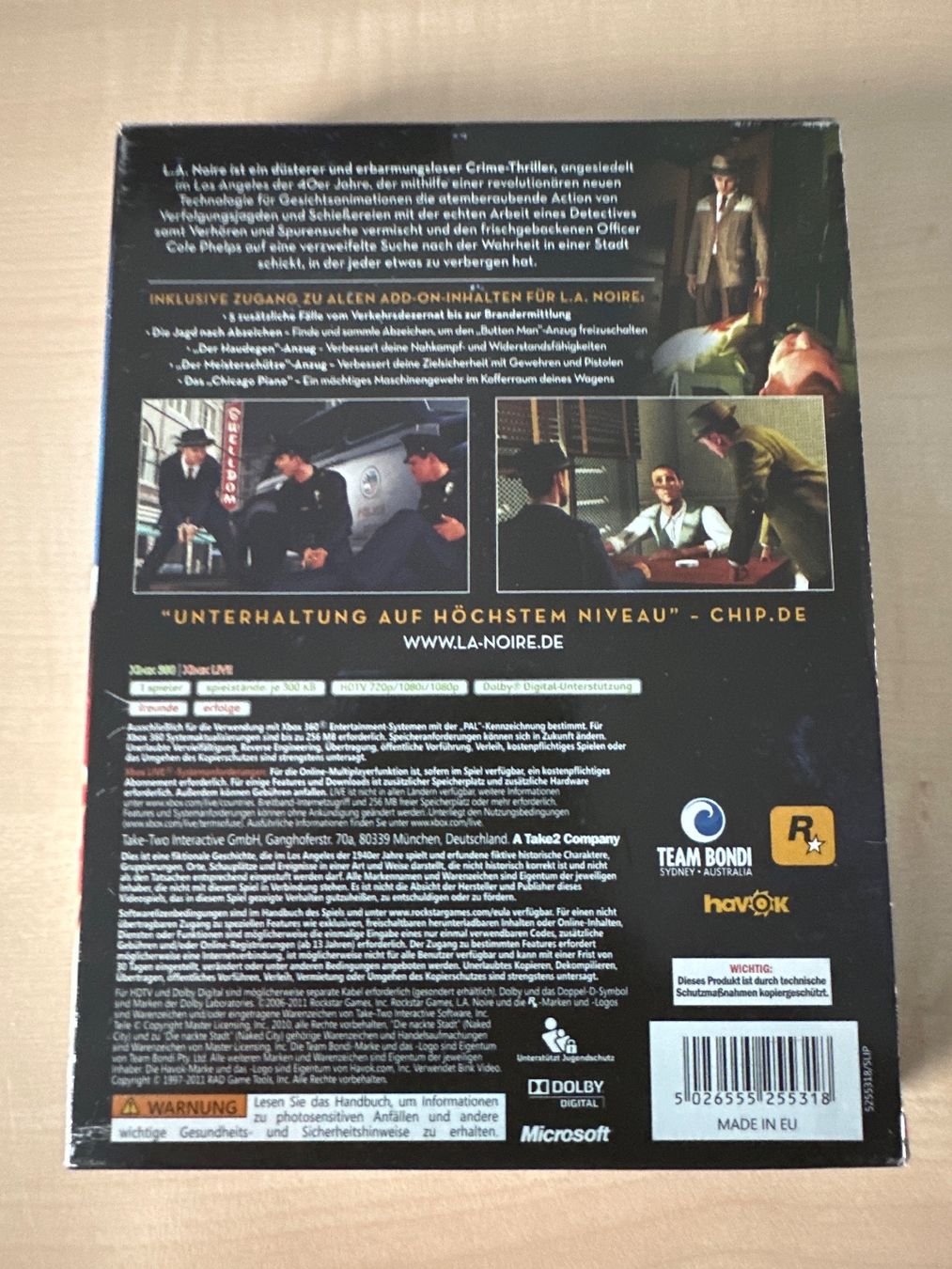 Microsoft Giochi: Xbox 360 L.N. Noire Complete Edition – Usato da Arisdorf venduto da comestibles 3
