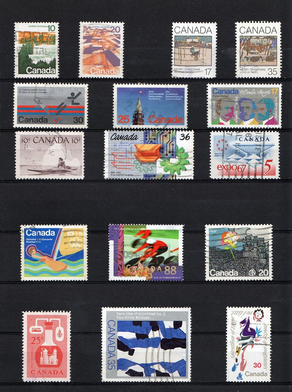 Tutti i francobolli: CANADA Petite Collection Soignée – Usato da Genève venduto da omniphila 9