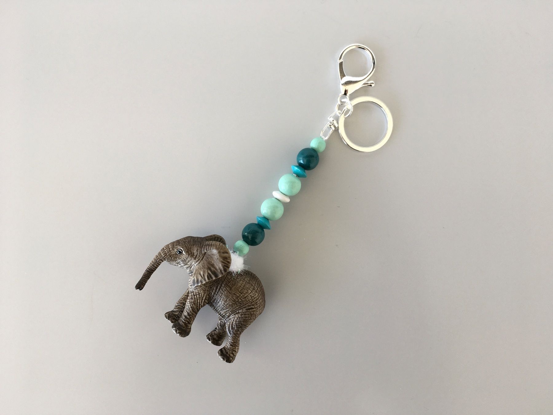Portachiavi: SCHLEICH Schlüssel Anhänger Elefant – Nuovo e nell'imballaggio originale da Zollikofen venduto da poppala