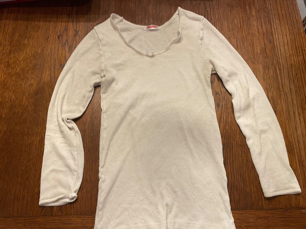 Sous-pull Thermique Femme Manches Longues Col V - Matière Chaude Et Extensible - Idéal Sous-vêtement D'hiver