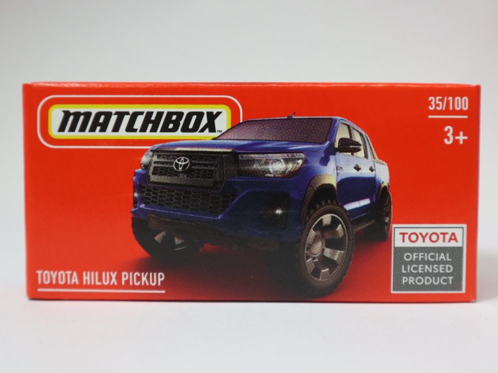 Matchbox Modellini d'auto: Matchbox Toyota Hilux Pickup – Nuovo e nell'imballaggio originale da Eschenbach SG venduto da Astalavista