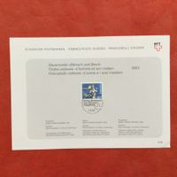 PTT Sammelblatt Nr. 448 1993