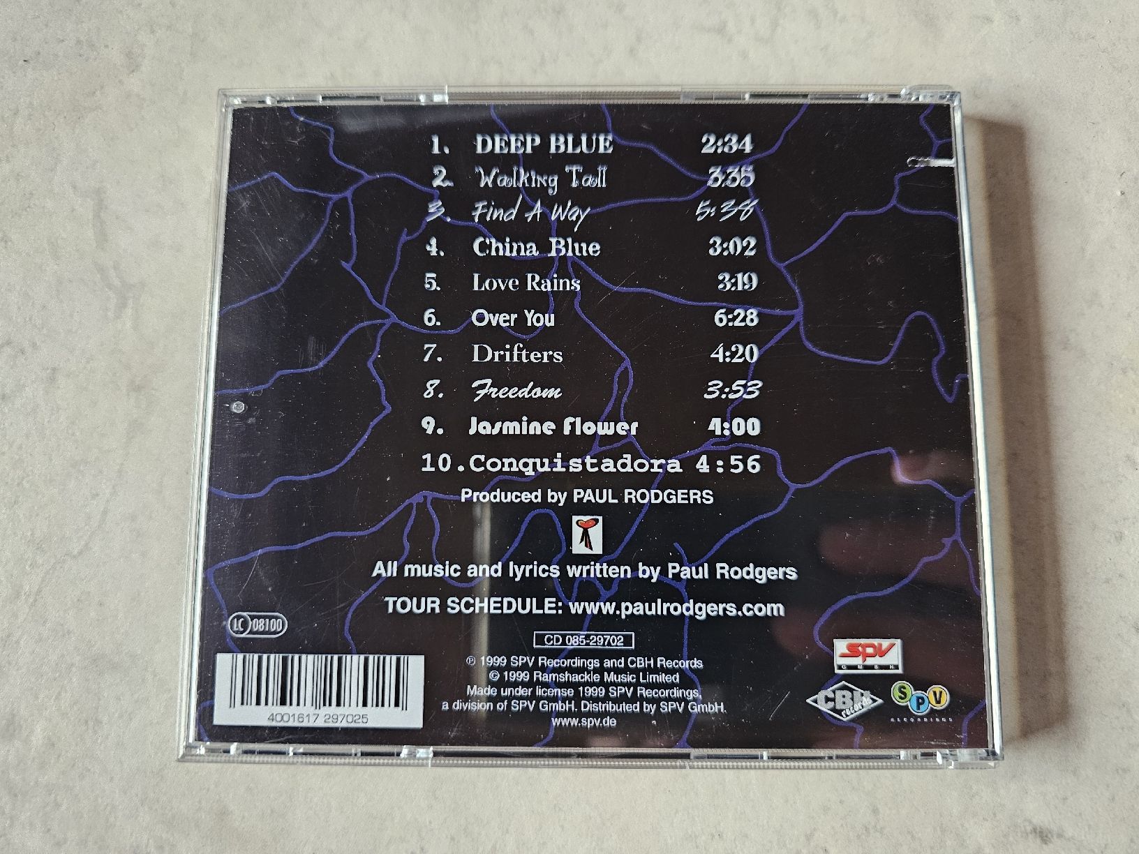 CD: Paul Rodgers  -  Electric – Usato da Schneisingen venduto da backstore24 1