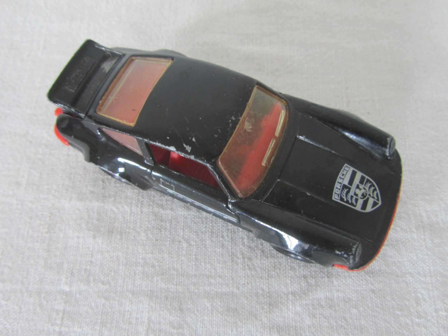 Matchbox Modellini d'auto: Porsche 911 Turbo Modellauto schwarz – Usato da Seengen venduto da mikelele 2