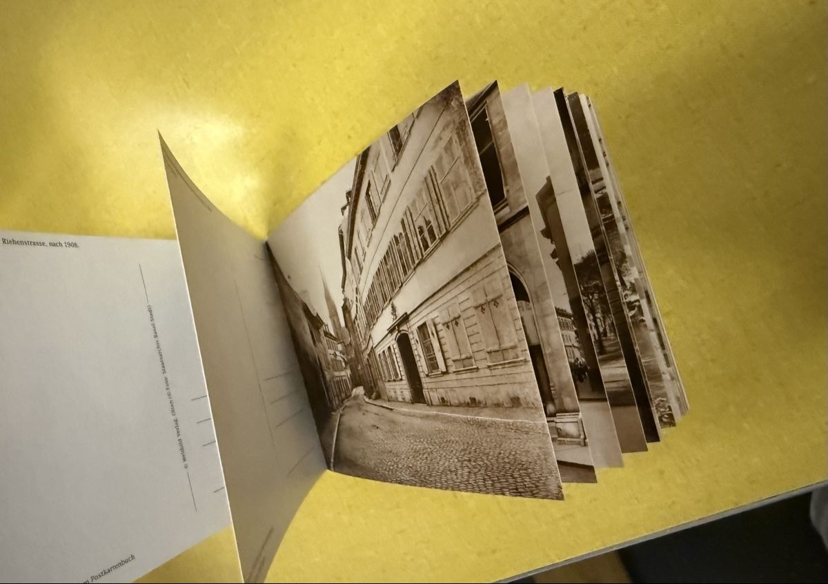 Ansichtskarten: Basel alte Ansichten Postkartenset – Gebraucht aus Zürich von Amethystfee 3