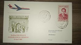 Swissair Casablanca - Geneve 06.04.1965