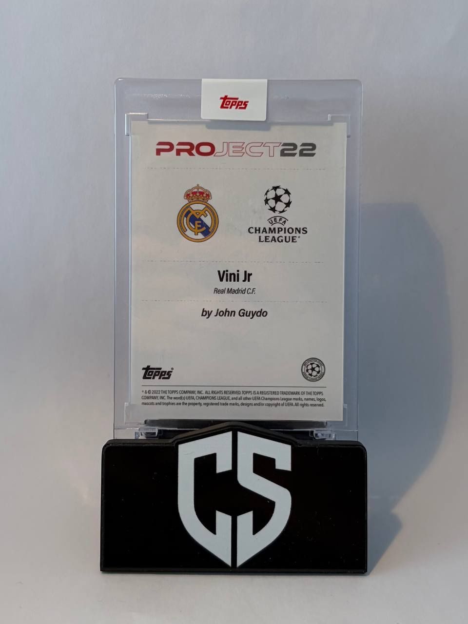 Topps Carte collezionabili: 2022 Topps Project Vinicius Junior Real Madrid - John Guydo – Usato da Oftringen venduto da collectsupply 1