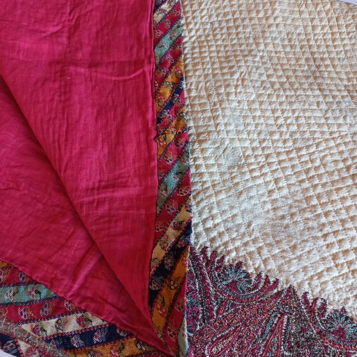 Stoffe: Antique Termeh Qajar plus que 120 ans. – Gebraucht aus Dompierre FR von fat_xth5 2