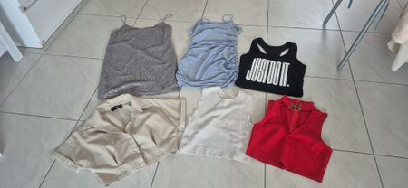 6 wunderschöne Damen Oberteile S davon 2 sexy Minikleider