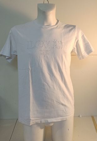 T-Shirt Levi's, weiss, mit speziellem Aufdruck! (nov186)