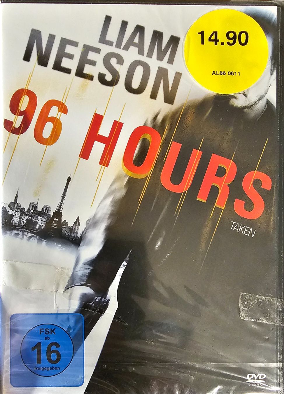 Tutti i DVDs: 96 Hours – Nuovo e nell'imballaggio originale da Wahlen b. Laufen venduto da Cg10