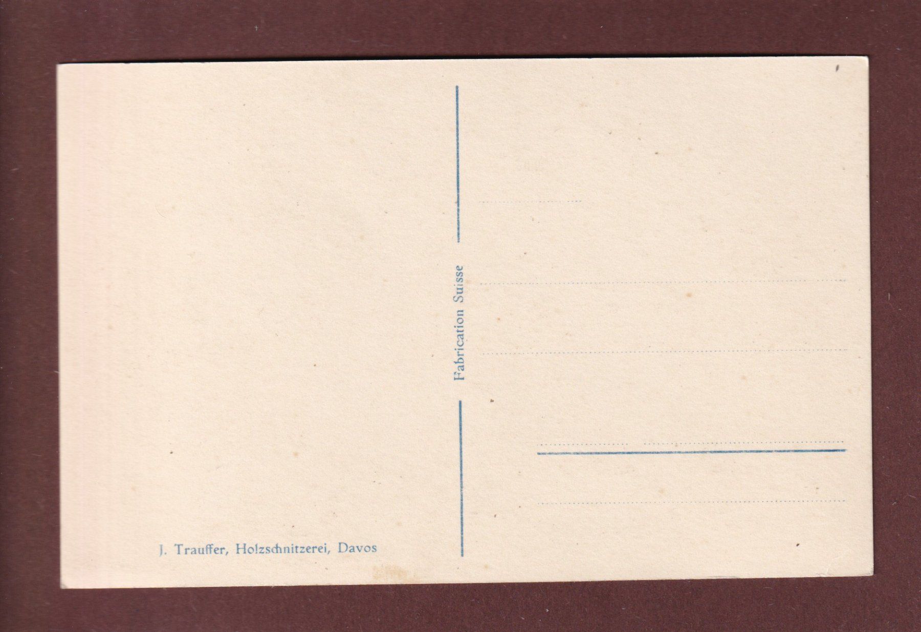 Cartoline postali: DAVOS - Schatzalp - Kühe – Usato da Pully venduto da nicecards 1