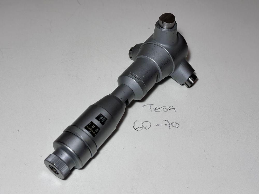 Innenmessschraube 5–30 Mm – Edelstahl, 0,01 Mm Präzision, Mit Kalibrierring & Schlüssel