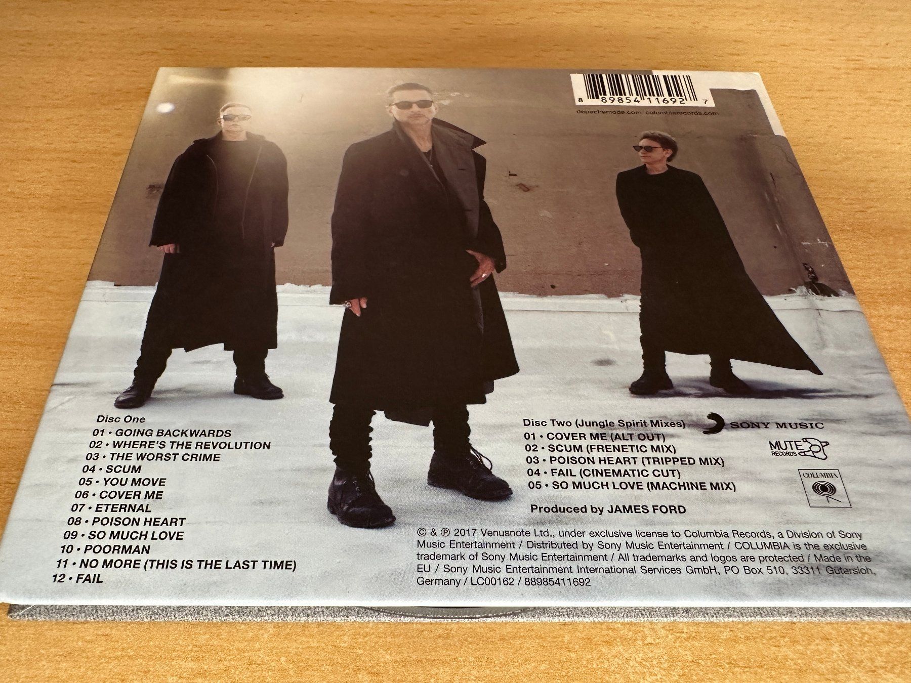 CDs: Depeche Mode – Spirit - 2 CD – Gebraucht aus Rikon im Tösstal von Alpenmutz 1