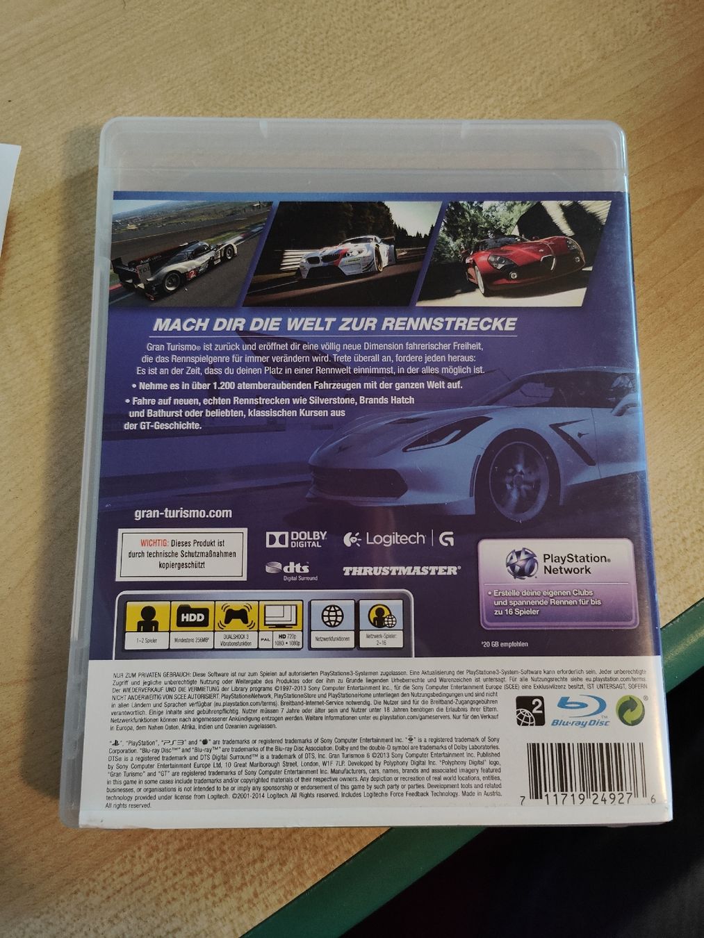 Sony Giochi: Gran Turismo 6 PS3 / Top Zustand – Usato da Hochdorf venduto da Reto042 1