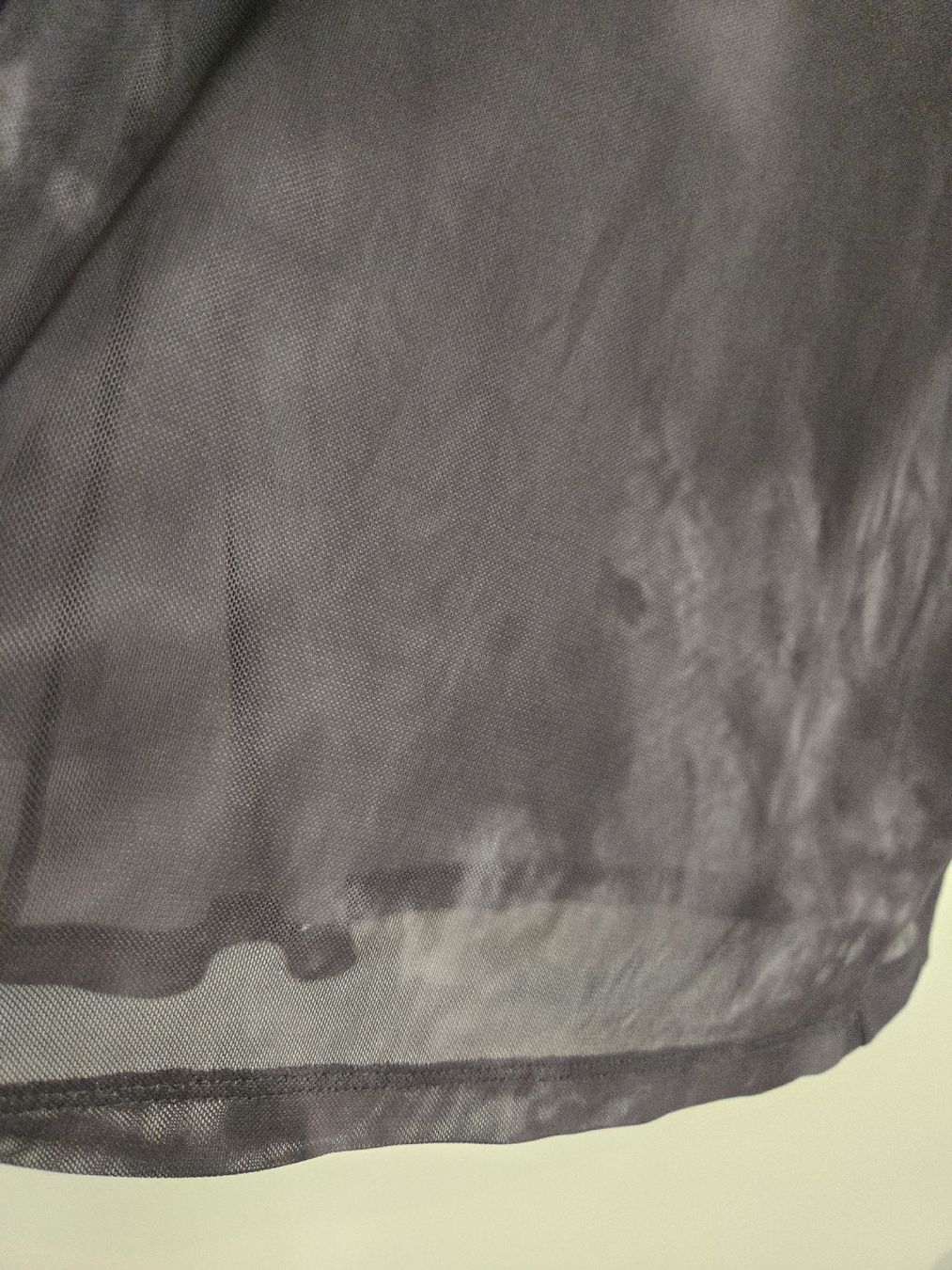 Top: Mesh-Shirt in grauem Batik, XL – Nuovo (secondo la descrizione) da Dübendorf venduto da Timulka 1