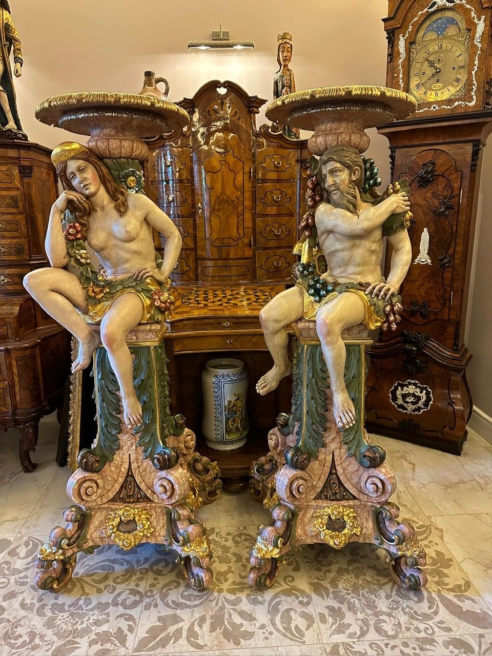 Altro in Decorazioni & Accessori: Zwei einzigártige Barockständer . Rarít – Usato da Zweisimmen venduto da Belinator1969 5
