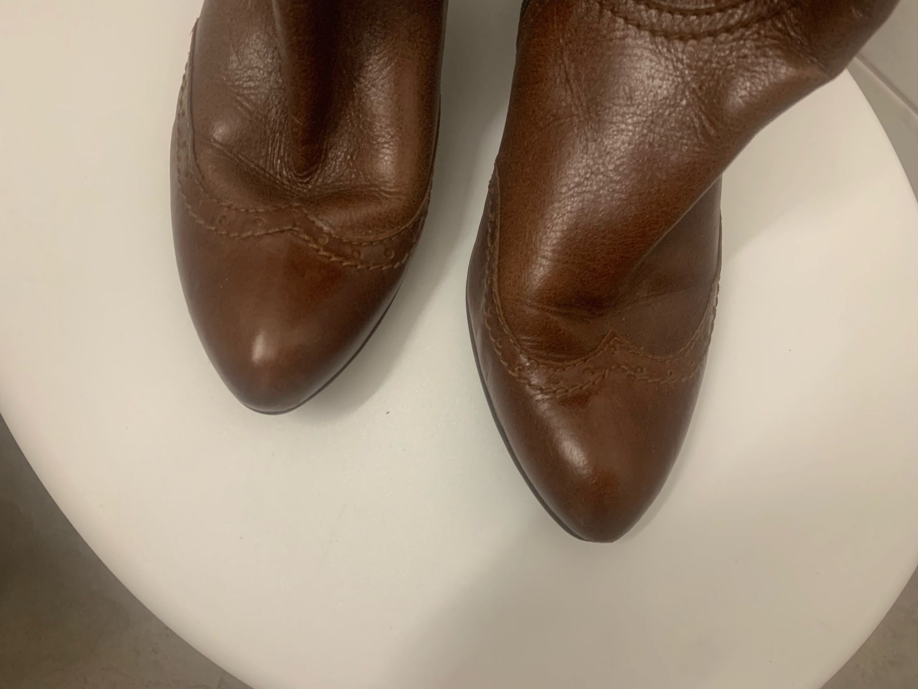 Damenschuhe: Hübsche Übergangsstiefeletten, braun, Grösse 40 – Gebraucht aus Zürich von 1979mausi 2