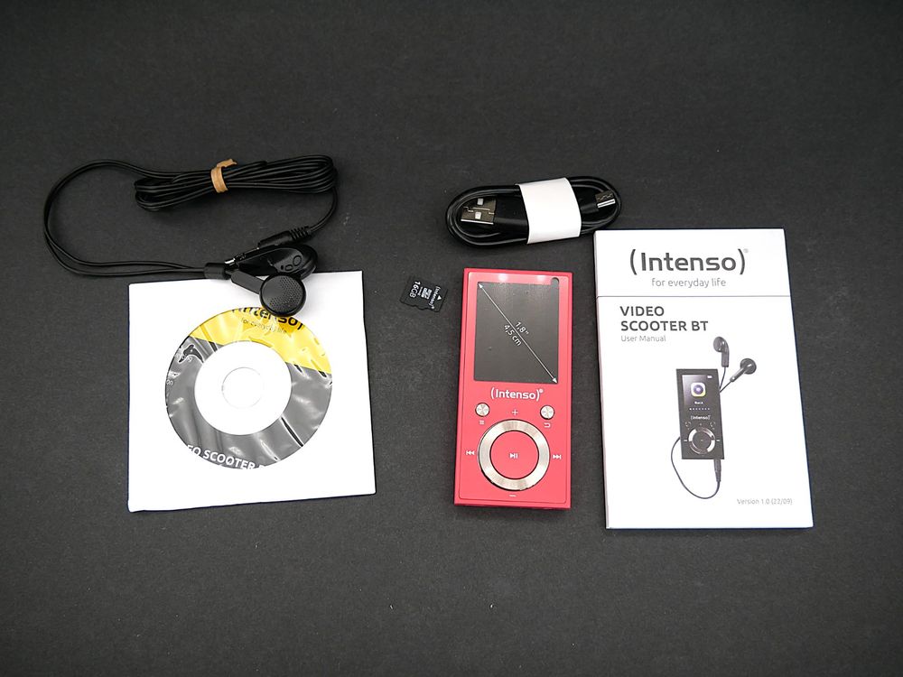 Multimediaplayer & Streamer: INTENSO Video Scooter BT (MP3 Video Player) – Neu (gemäss Beschreibung) aus Winterthur von Restwert_Winterthur 1