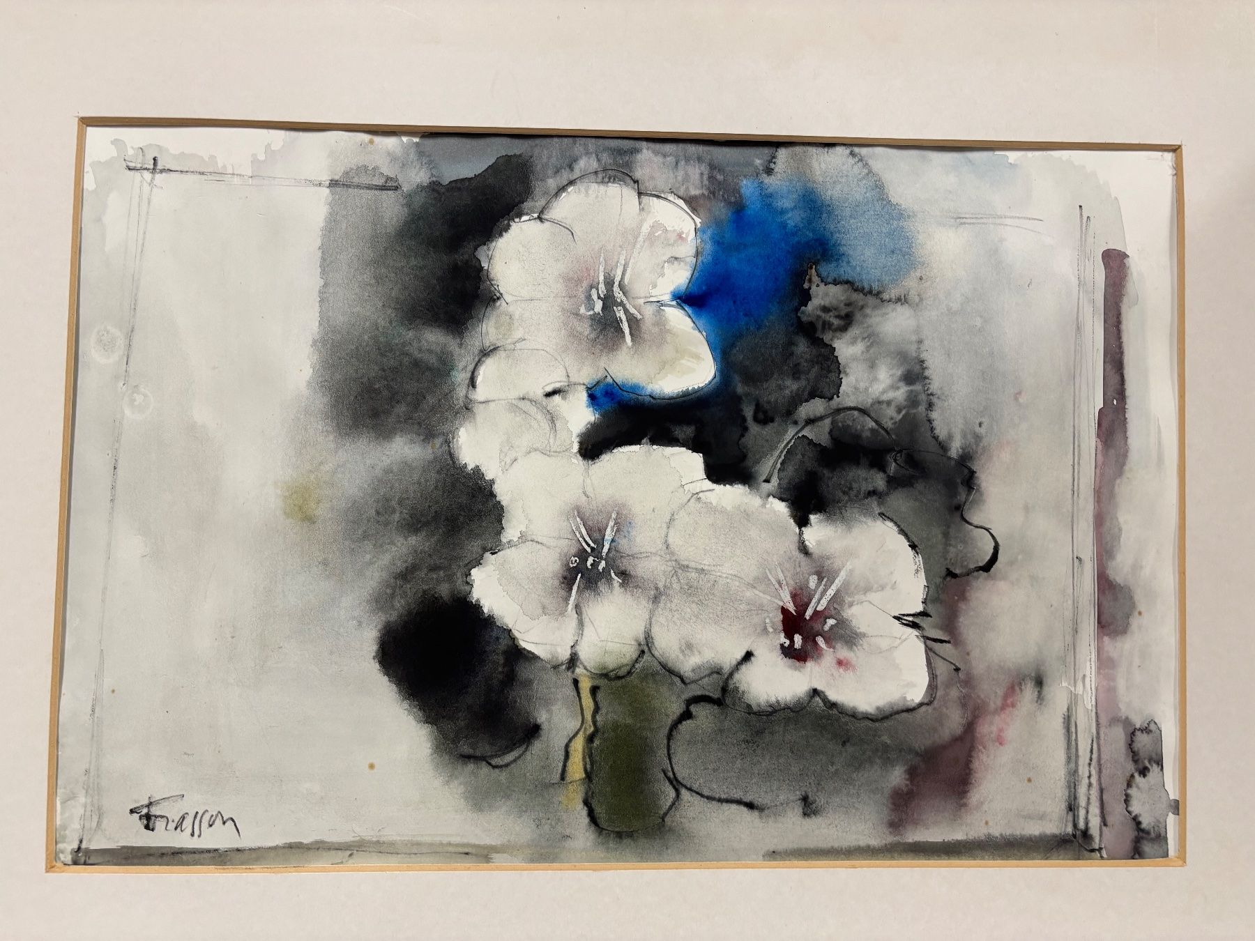 Gemälde: Gemälde Blumen von Tonio Frasson – Gebraucht aus rotkreuz von baudisch 1