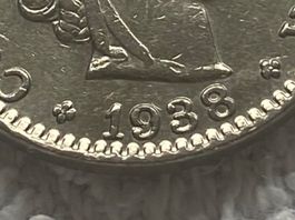 20 centimes/rappen 1938 abart