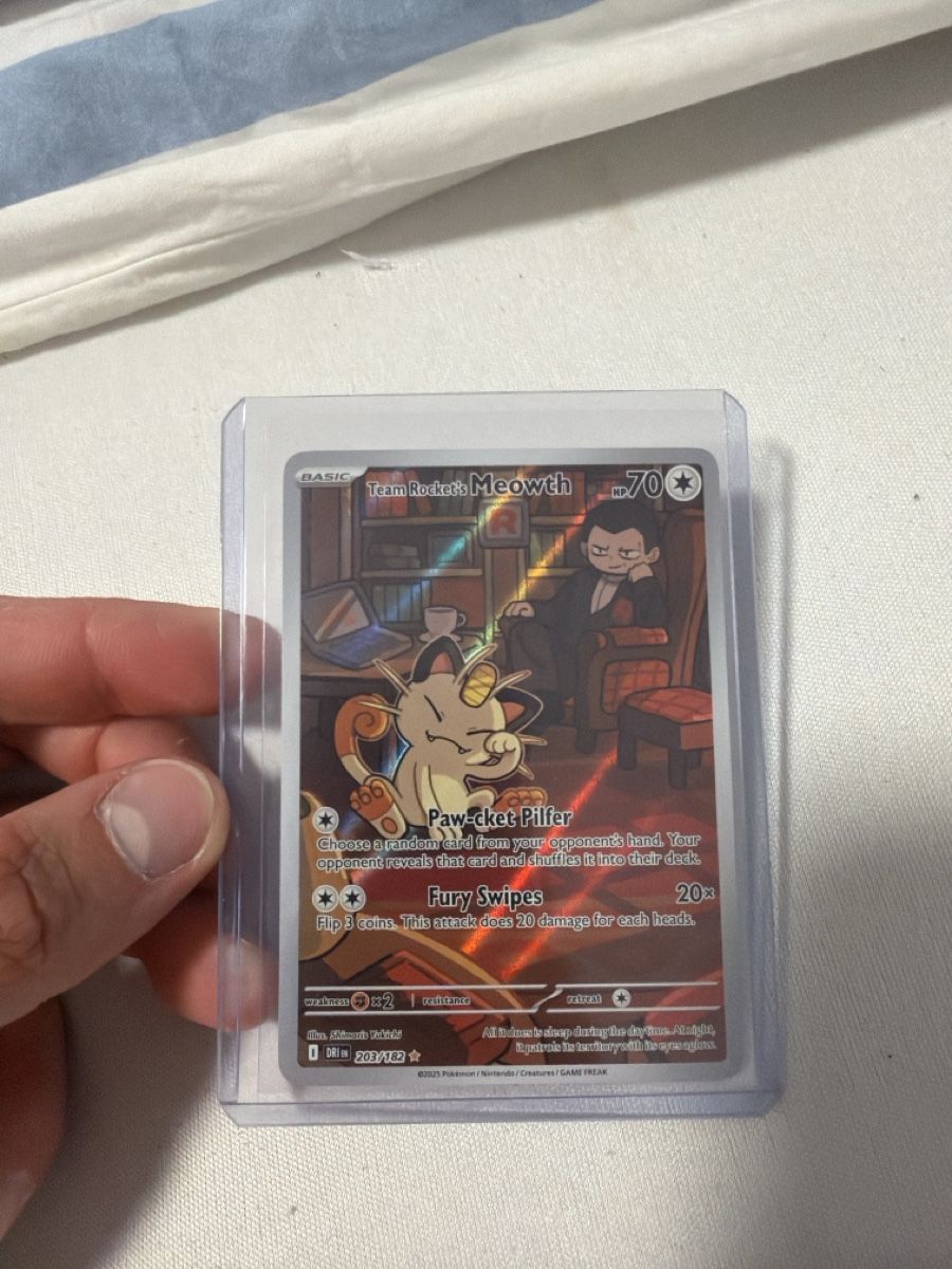 Cartes: Team Rockets Meowth - Mint-  203/182 – Neuf (Voir description) à Kaltbrunn par dav_vqr9