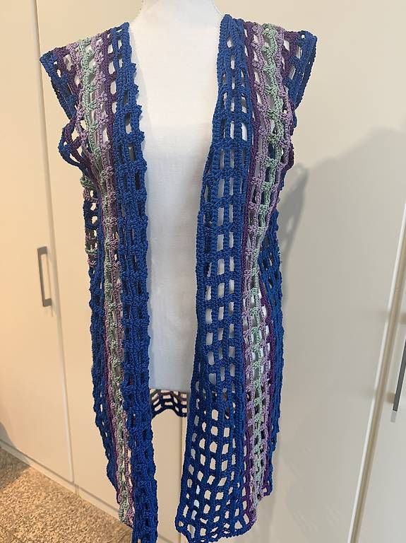 Gilets & Westen: Handgemachte Boho-Häkelweste  ein echtes Unik – Neu und originalverpackt aus Killwangen von zak_6qqg 1