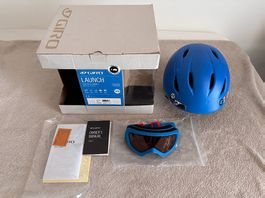 Skihelm und Sklibrille von Giro (Combo Pack)