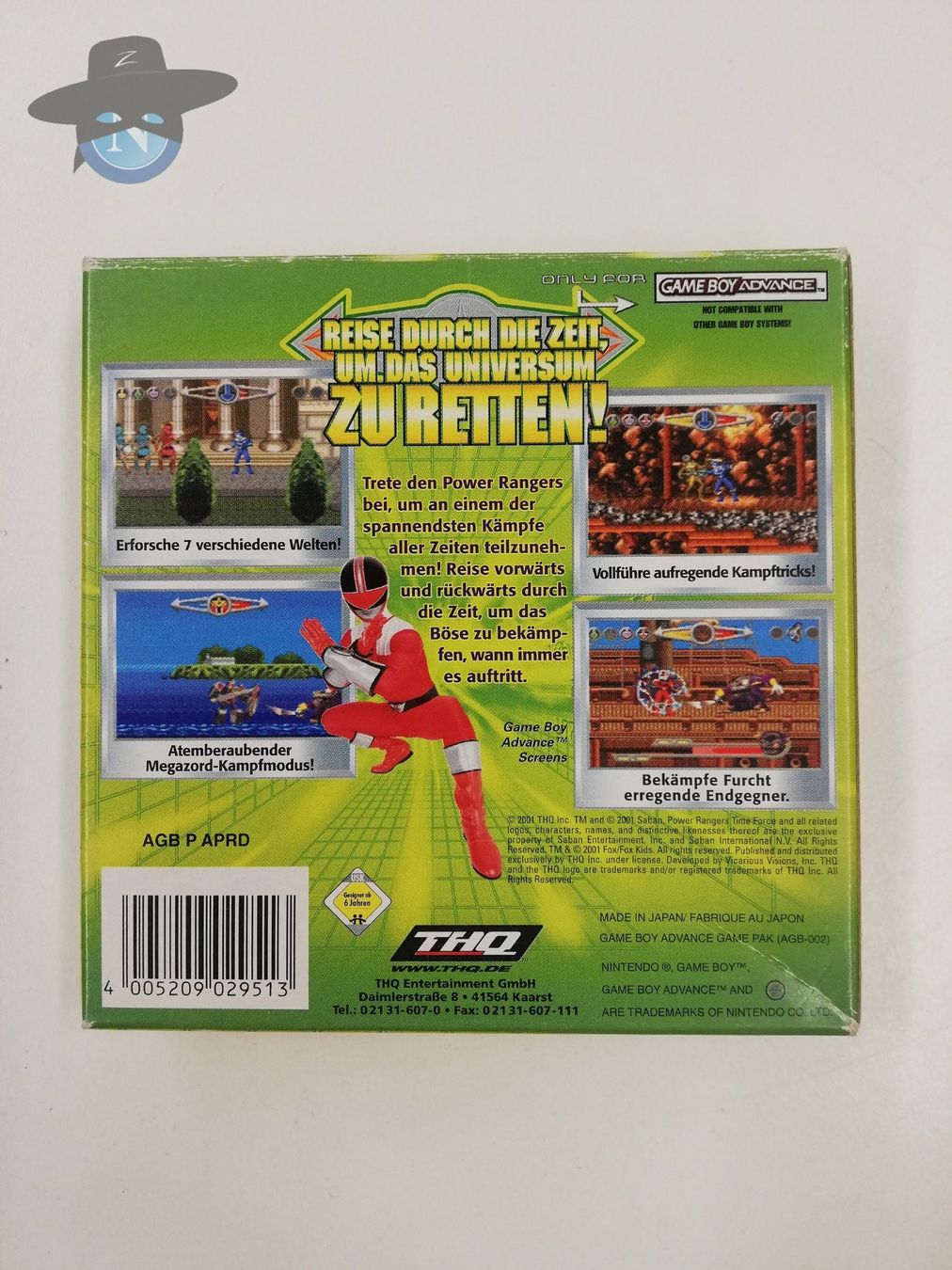 Nintendo Spiele: Power Rangers - Time Force / Nintendo Gameboy Advance GBA – Gebraucht aus St. Gallen von zorro_dc 1