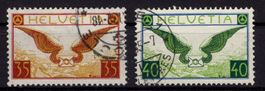 R1674  /  poste aérienne SBK n° F14-F15 obl.