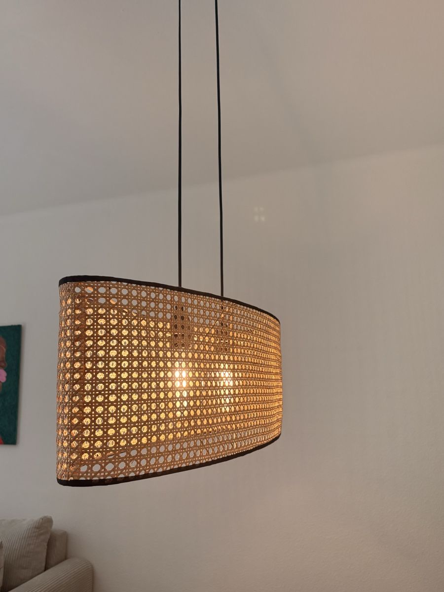 Conforama Kronleuchter & Deckenlampen: Rattan Deckenleuchte – Neu (gemäss Beschreibung) aus Basel von LauraC