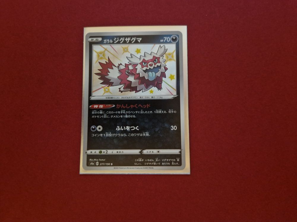 Zigzagoon Kaufen auf Ricardo