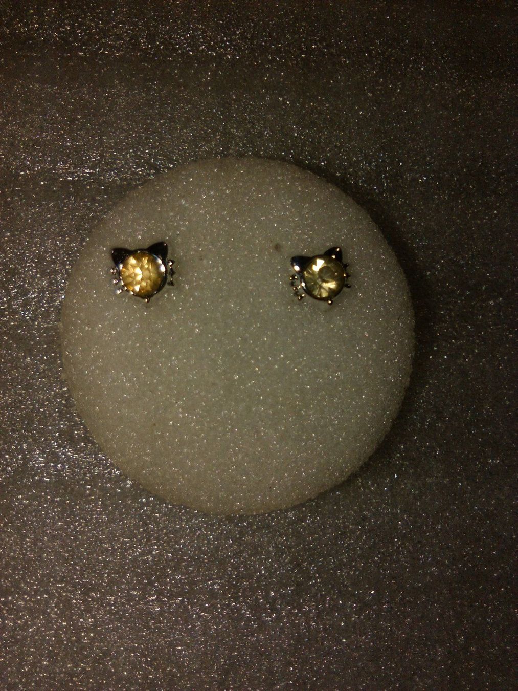 Ohrringe & -stecker: ohrringe modeschmuck,,,mit gelb kristall – Neu (gemäss Beschreibung) aus Basel von bijoutrie_4 3