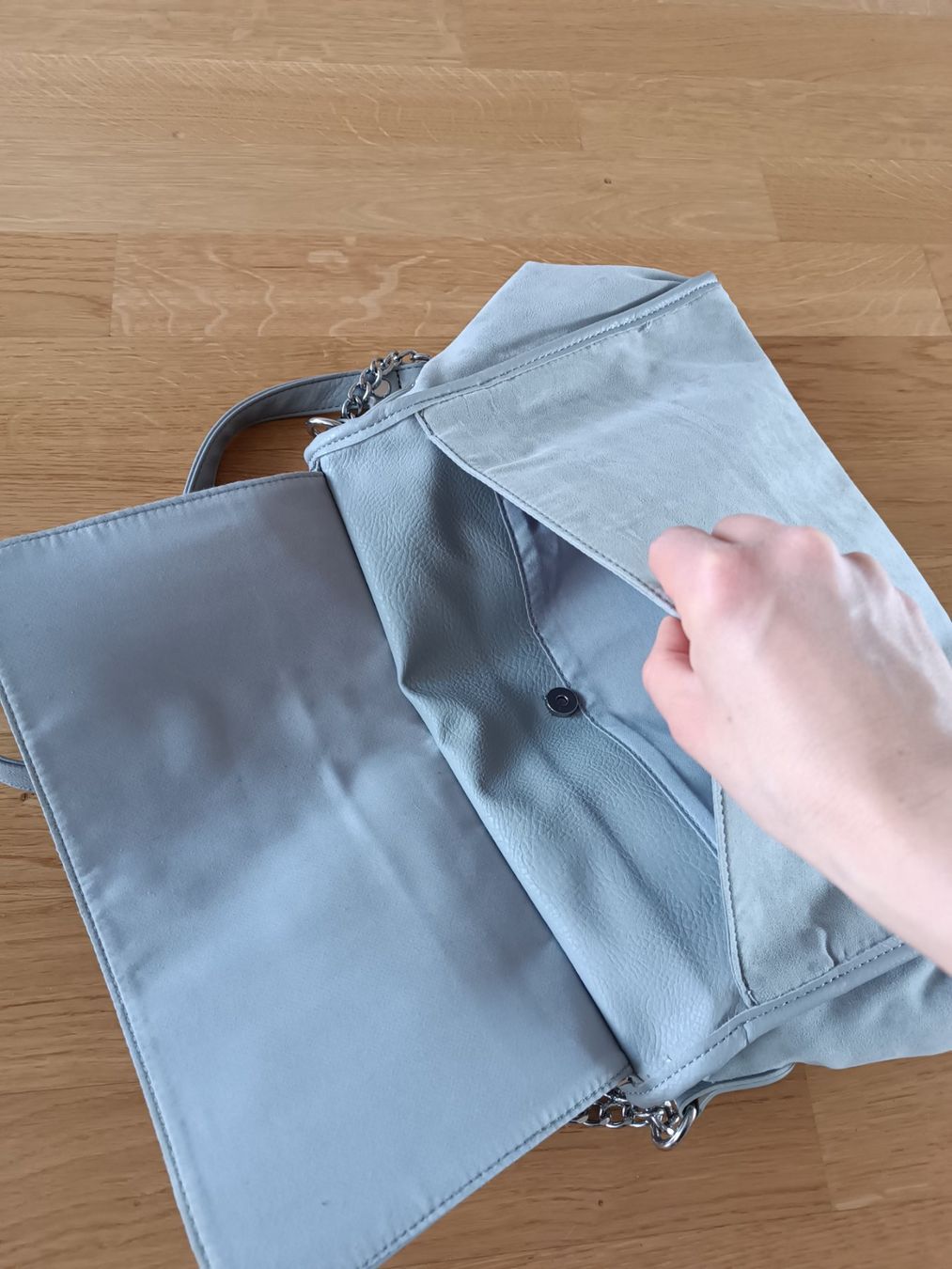Borse da donna: Handtasche hellgrau von New Look – Usato da Luzern venduto da sim_lqq2 3