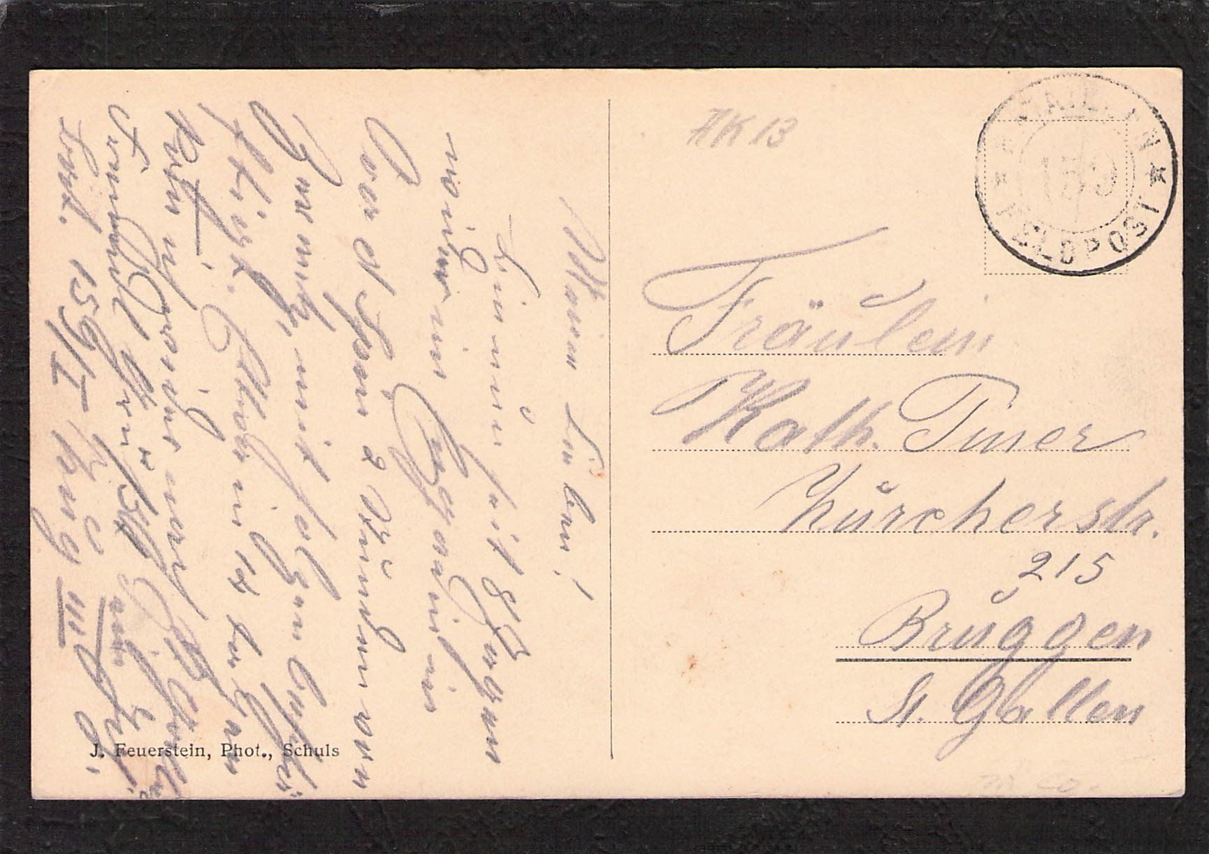 Cartoline postali: Zernez GR , gel. Feldpost – Usato da Reichenburg venduto da Pipo-67 1