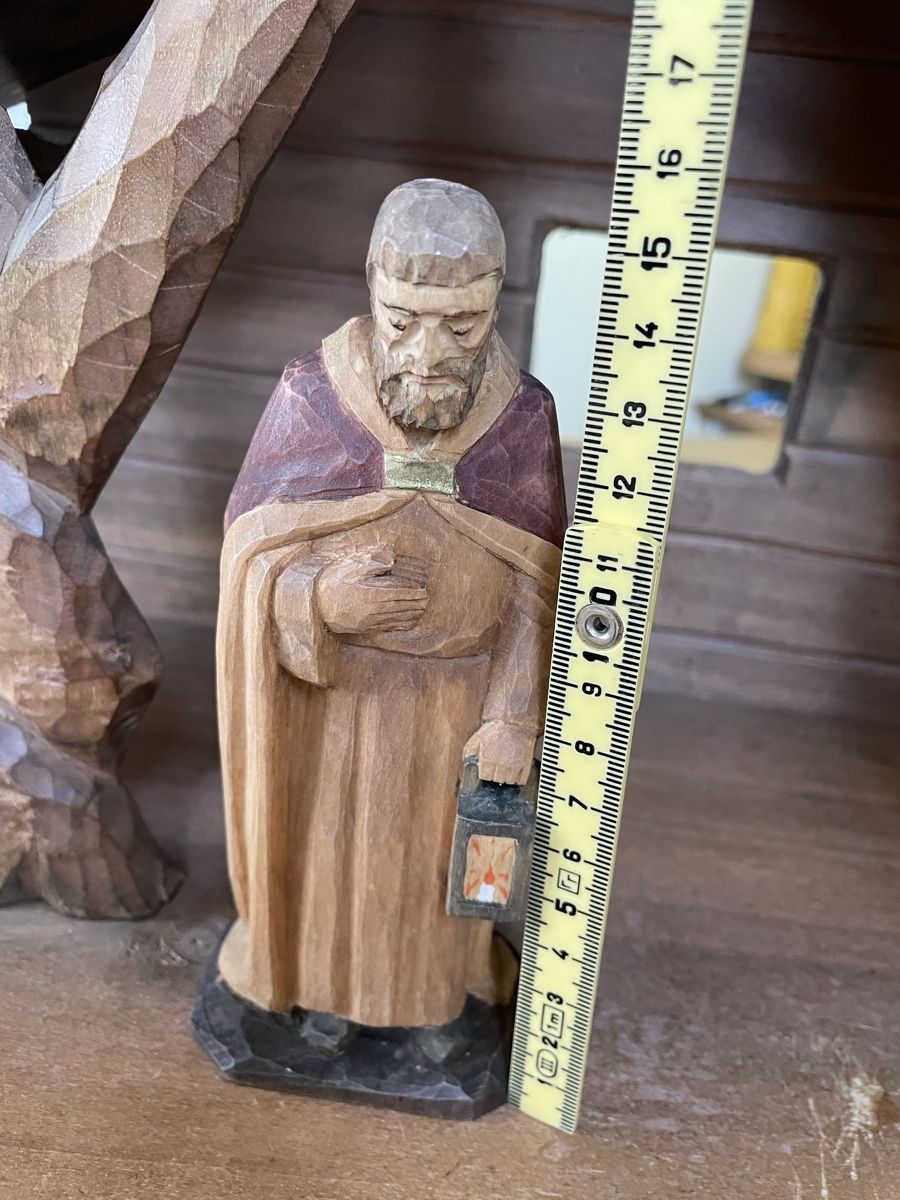 Statuette: Josef mit Laterne E. Thomann Brienz – Usato da Flawil venduto da Naphtali 6