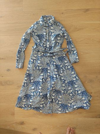 Boden Hemdblusenkleid blau, Gr. 40 (UK12)