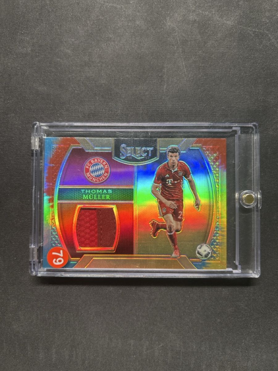 Panini Carte collezionabili: Panini select patch Thomas Müller 25/30 Jersey Match – Usato da Greppen venduto da hcv_cc2r