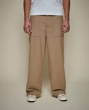 Merz B Schwanen Dusted Khaki Fatigue Pants 