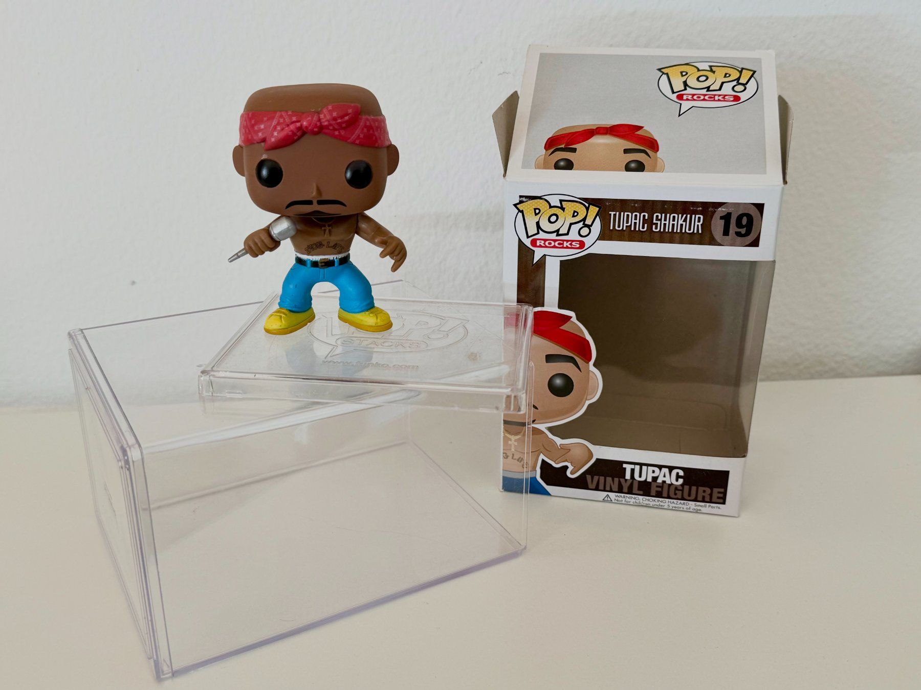 Funko Statuette: Funko Pop "Pop! Rocks" Nr. 19 TUPAC "no eyebrows" Version – Nuovo (secondo la descrizione) da Zürich venduto da NerdLoot 3