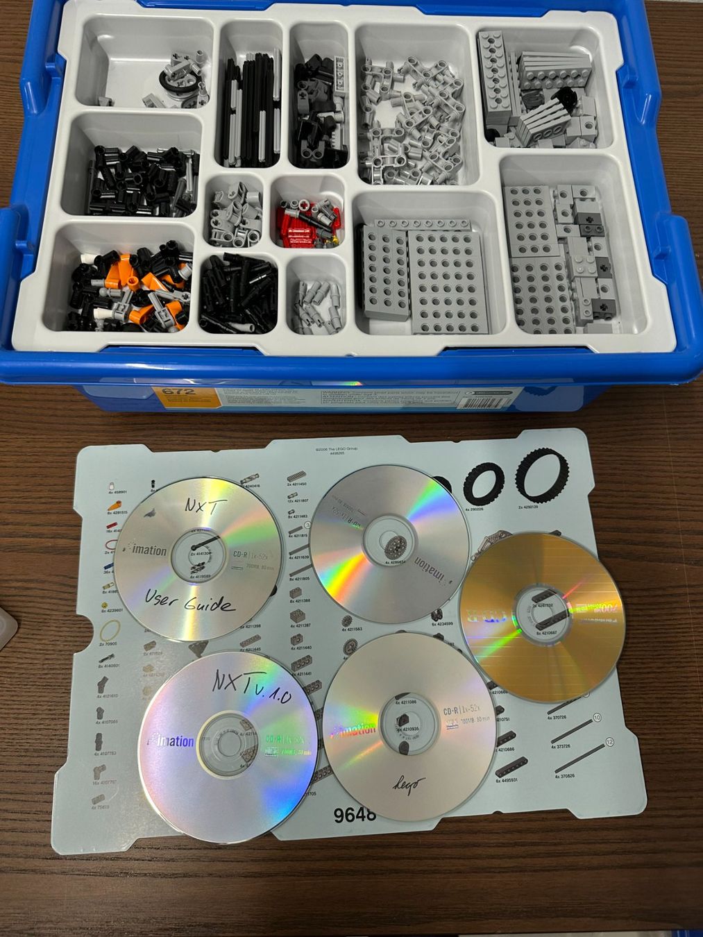 Lego Kit di costruzioni: LEGO Education 9648 MINDSTORMS NXT Technic mit Box – Usato da Dübendorf venduto da Limmatwerk 2