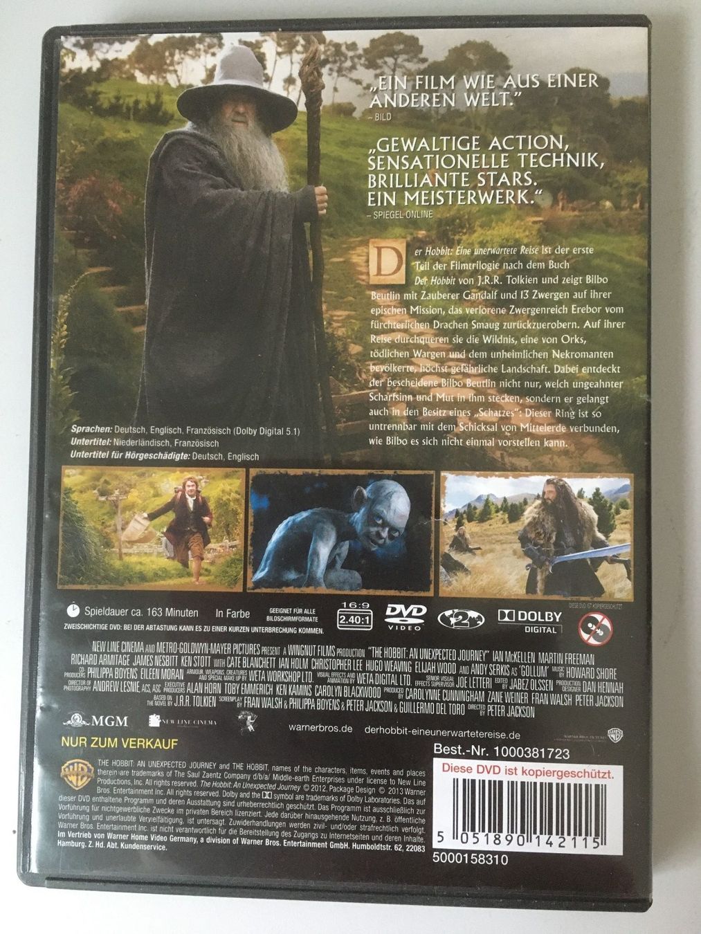 Tutti i DVDs: Der Hobbit – Usato da Oberurnen venduto da Numi2000 1