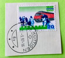 Nr.909 mit Stempelt Lok 2000  Küttigen