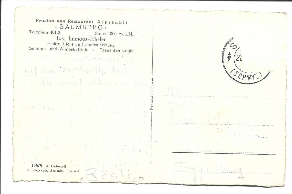 Ansichtskarten: AK Stoos – Gebraucht aus Appenzell von mai25 1