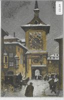 E.E. Schlatter - Bern: Zeitglockenturm - PJ Karte